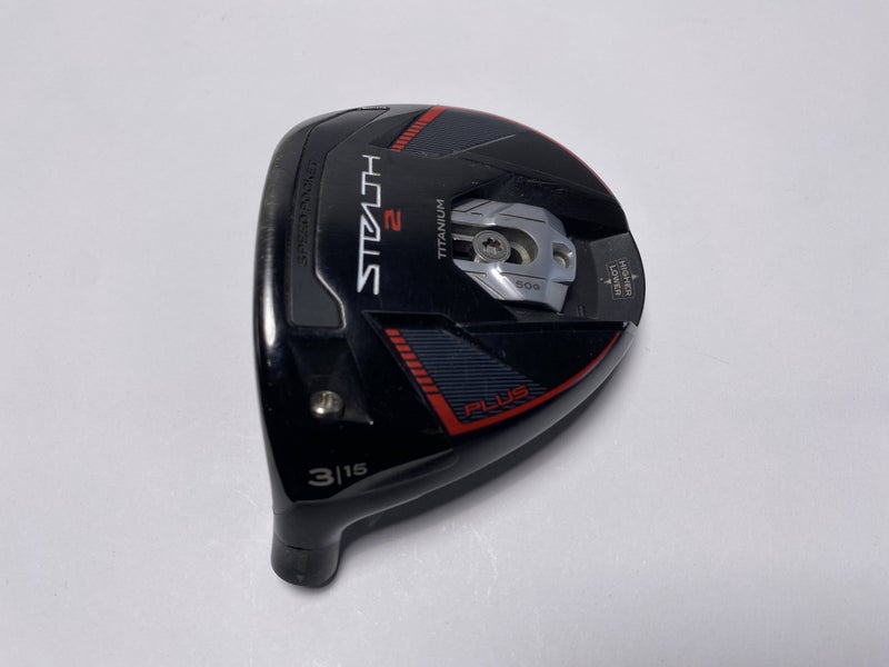 TaylorMade Stealth 2 Plus 3 Fairway Wood 15* HEAD ONLY Mens LH