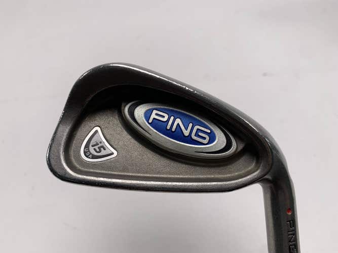 Ping i5 Single 4 Iron Red Dot 1* Flat Regular Steel Mens RH