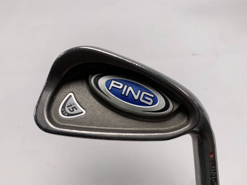 Ping i5 Single 4 Iron Red Dot 1* Flat Regular Steel Mens RH