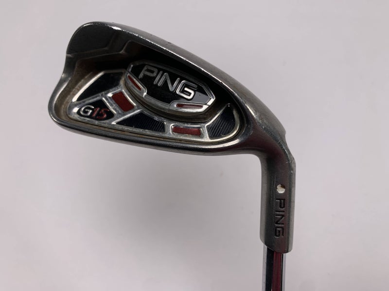 Ping G15 Single 7 Iron White Dot 3* Up AWT Stiff Steel Mens RH