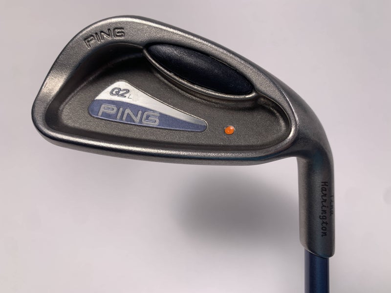 Ping G2 Single 9 Iron Orange Dot 2* Flat TFC 100 Ladies Graphite Womens RH