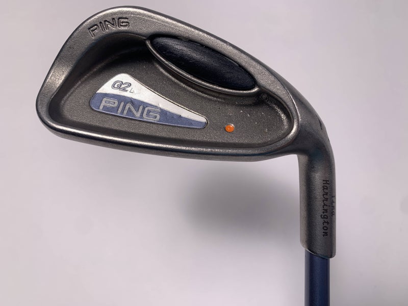 Ping G2 Single 8 Iron Orange Dot 2* Flat TFC 100 Ladies Graphite Womens RH