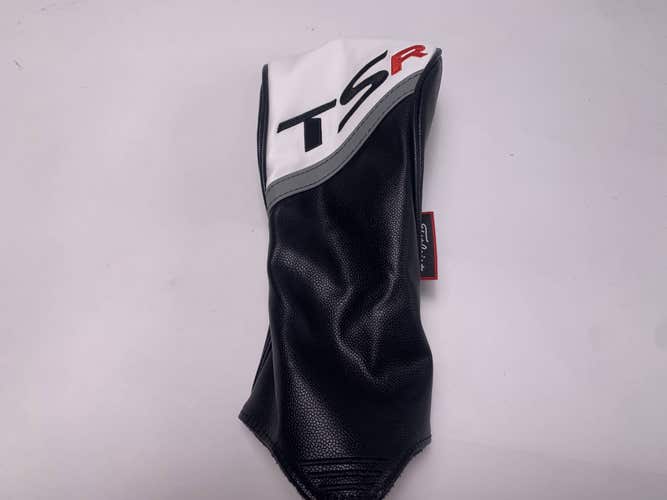 Titleist TSR Driver Headcover Black White Red Grey HC NEW