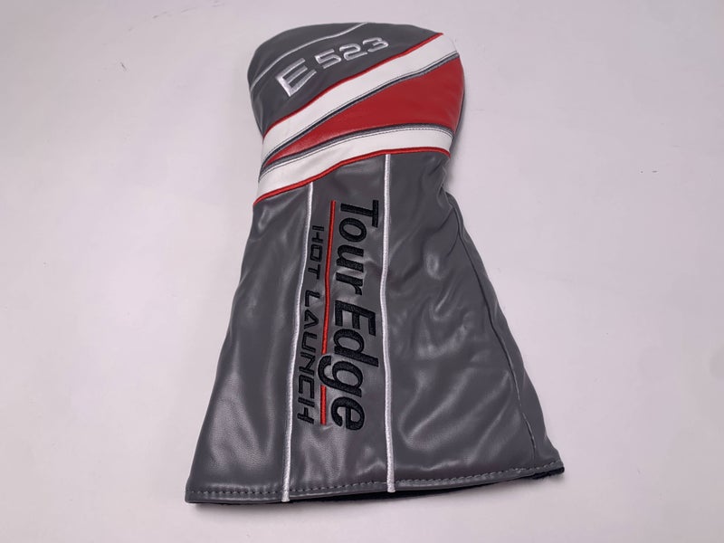 Tour Edge Hot Launch E523 Driver Headcover Grey Red White HC NEW