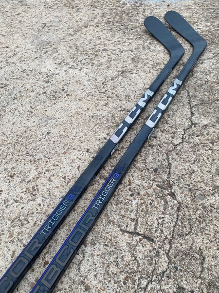 2 Pack CCM Trigger 8 Pro Stock Hockey Stick Grip 90 Flex P90T Left 7266