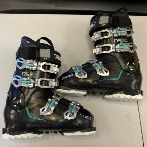 NEW Women's Dalbello DS MX 65 W Ski Boots | Mondo Size 24.5 | Sole Length 288 mm
