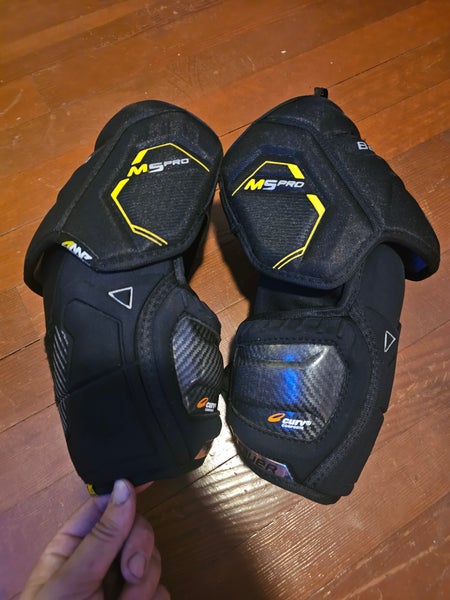 Senior Large Bauer Supreme M5 Pro Elbow Pads (Used)
