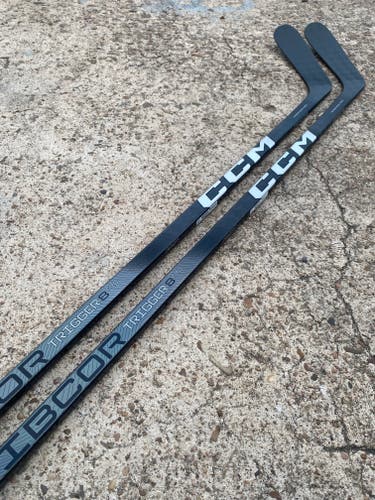 2 Pack CCM Trigger 8 Pro Stock Hockey Stick Grip 90 Flex P90T Left 7266