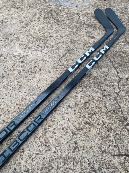 2 Pack CCM Trigger 8 Pro Stock Hockey Stick Grip 90 Flex P90T Left 7266