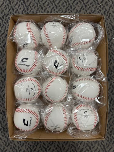 Champro Baseballs 12 Pack (1 Dozen) (New) Level 1 Safety Soft