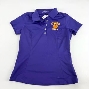 Used Purple Nike Womens UWSP Pointers Polo | Womens S | E293
