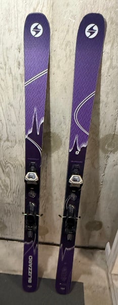 2024 Blizzard Anomaly 102 sz188 cm All Mountain Skis With Bindings Max Din 13 (Used)