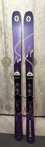 2024 Blizzard  Anomaly 102 sz182 cm All Mountain Skis With Bindings Max Din 13 (Used)
