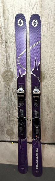 2024 Blizzard Anomaly 102 sz182 cm All Mountain Skis With Bindings Max Din 13 (Used)