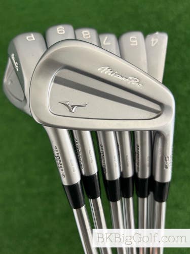 Mizuno Pro S-3 25 Forged Iron Set 4-P / KBS Tour 120 Stiff
