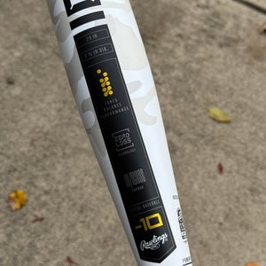 2025 Rawlings Icon Composite USSSA Certified Bat (-10) 20 oz 29" (Used)