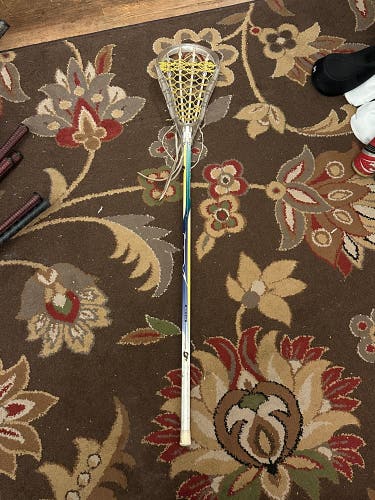 Vintage STX ICE w/ AL6000 Pro Lacrosse Stick