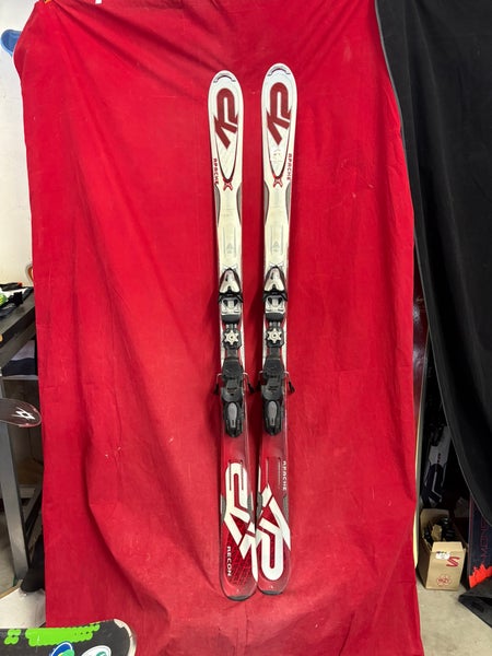 K2 163 cm All Mountain Skis With Bindings (Used)