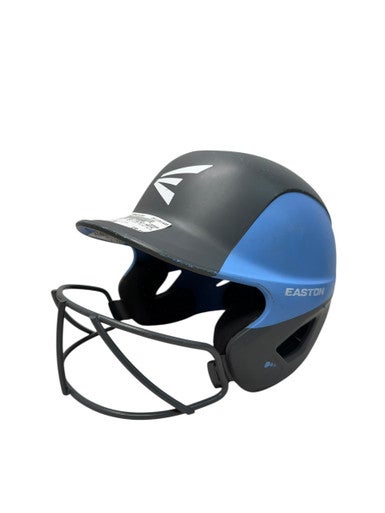 Used Easton GHOST HELMET MATTE Batting Helmet w/Mask Carolina Blue XS/S 11835-S000201064