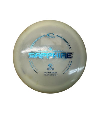 Used Latitude 64 SAPPHIRE OPTO Disc Golf Driver White 156g 11835-S000201135