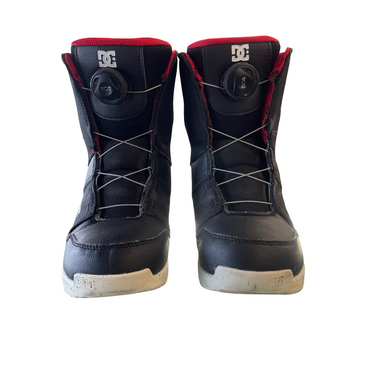 Used DC Shoes SCOUT Boys Snowboard Boots Black Junior 06 10299-S000302931