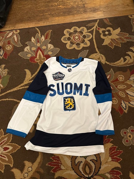 NHL 4 Nations Finland Premium Jersey Size 46