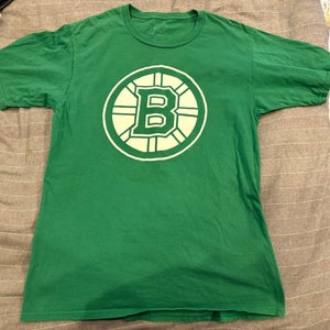 Boston Bruins Bergeron Green Small Adult Unisex Shirt (Used)