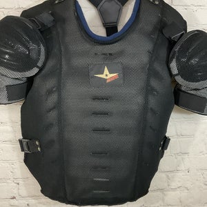 Allstar Mesh Umpires Chest Protector Adustable Shoulder Crew Neck Lining CPU23R