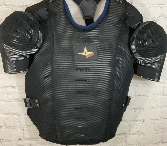 Allstar Mesh Umpires Chest Protector Adustable Shoulder Crew Neck Lining CPU23R
