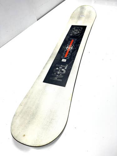 Used Burton PROCESS EXPERIENCE Mens Snowboard Only White 155 cm 11860-S000301165