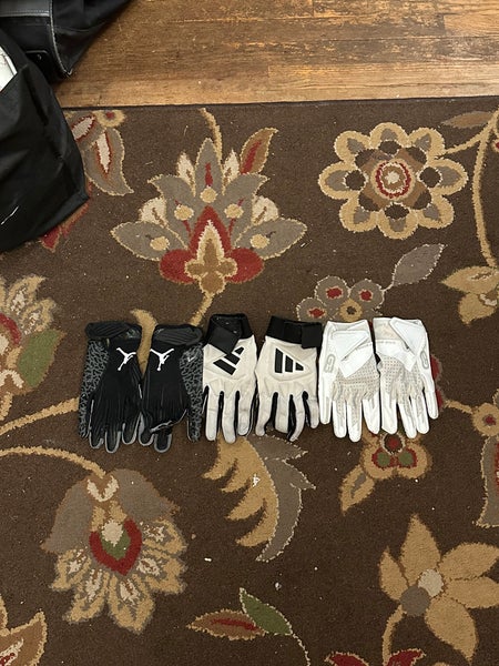 Three Mens Large Baseball Batting Gloves