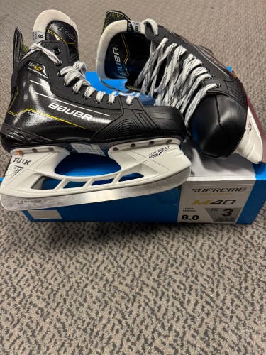 2024 Bauer Supreme M40 Hockey Skates 8 (New)