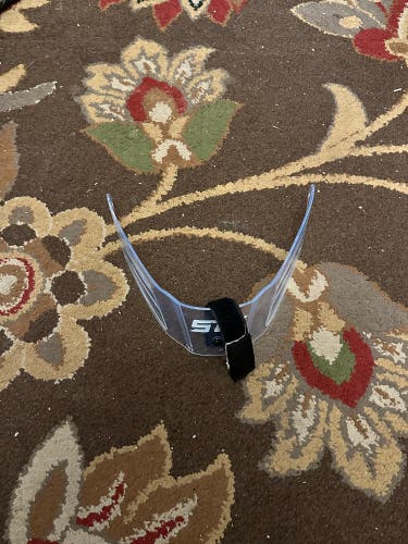 STX Eclipse Lacrosse Helmet Goalie Throat Guard Protector