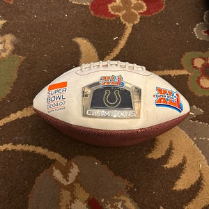 NFL SUPER BOWL XLI SOUTH FLORIDA 02-04 07 LACED FOOTBALL