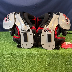 Medium Adult Riddell Power SPX RB/DB Shoulder Pads (New)