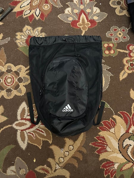 Black Adidas Mesh Backpack