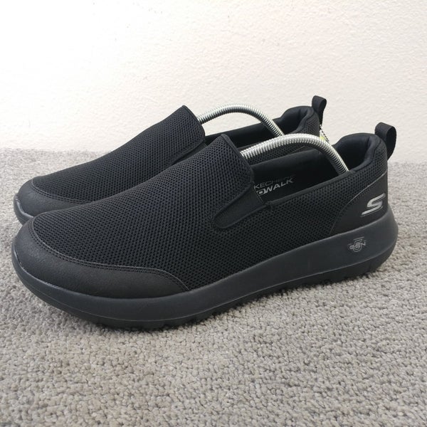Skechers Go Walk Max Clinched Slip On Sneaker Mens Size 11 Comfort Shoes Black