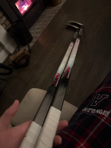 Senior CCM JetSpeed FT8 Pro Right Handed Hockey Stick P28 65 Flex (Used)