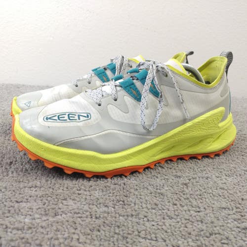 Keen Zionic Speed Hiking Shoes Womens Size 8 Waterproof Sneakers Gray Yellow