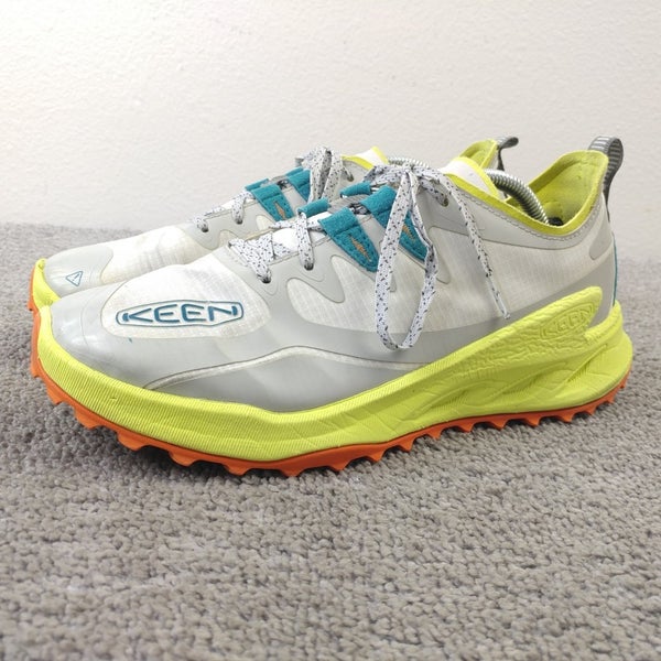 Keen Zionic Speed Hiking Shoes Womens Size 8 Waterproof Sneakers Gray Yellow