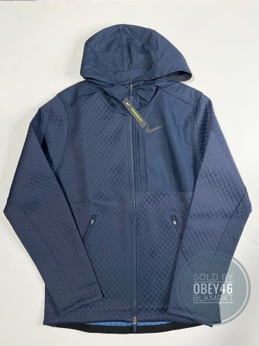 Nike Therma Navy Blue Training Running Jacket BV3998-452 Men's Size Small