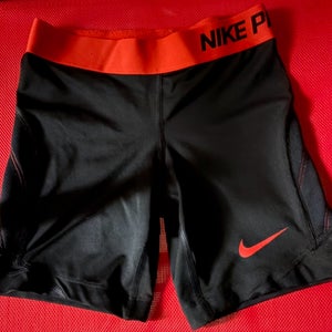 Black Youth medium Nike Pro sliding shorts (Used)