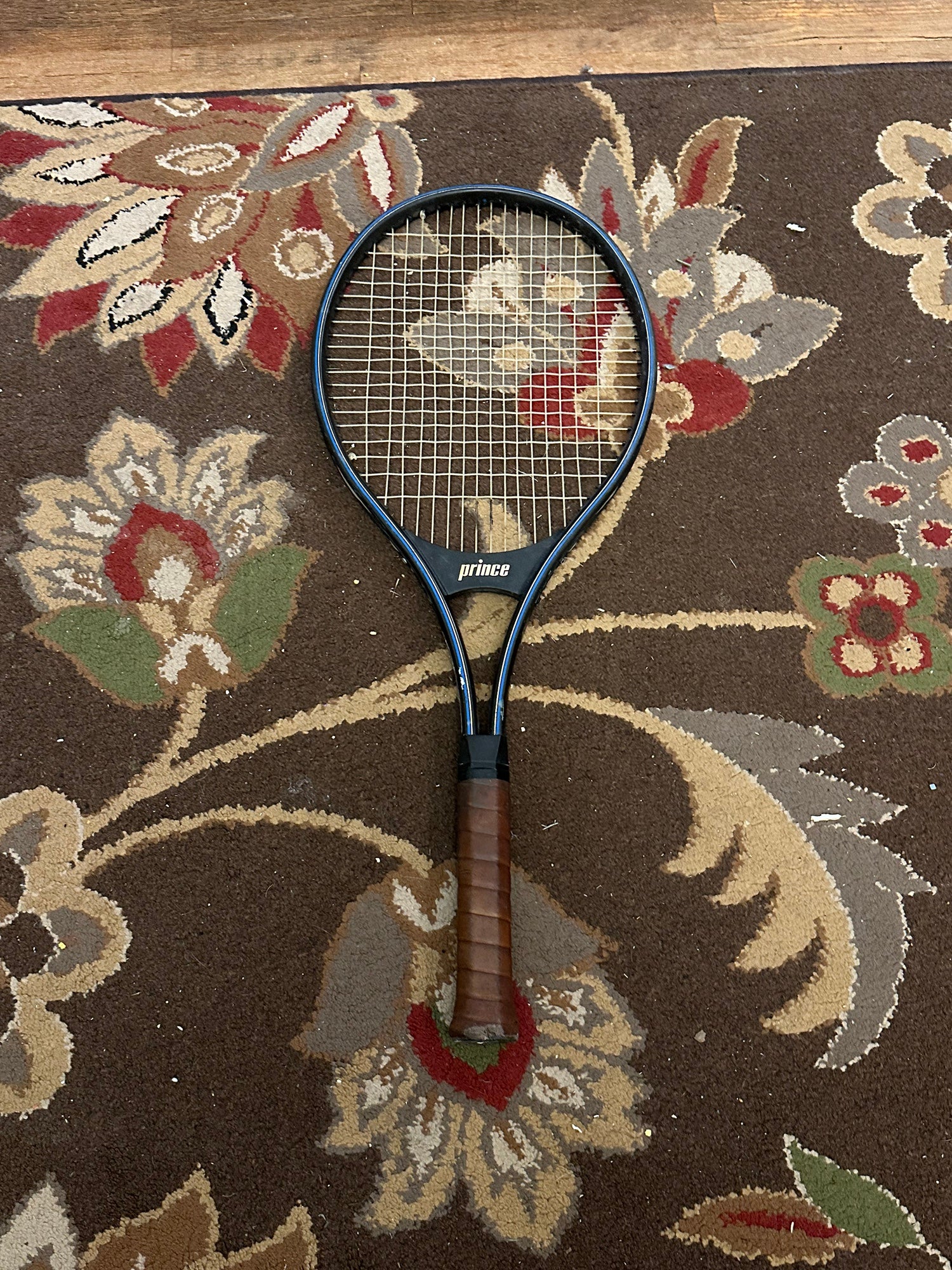 Raquette De Tennis Prince Graphite Comp 4 Vintage - Taille De Grip 4 3/8" - Neuf Avec Défauts Minimes