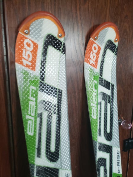150cm Adult SKIS Elan EXAR e-RISE w/ELAN ESP10 BINDINGS *USED* GOOD CONDITION -