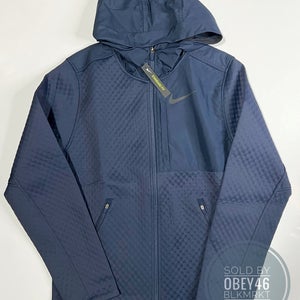 Nike Therma Navy Blue Training Running Jacket BV3998-452 Men's Size Small