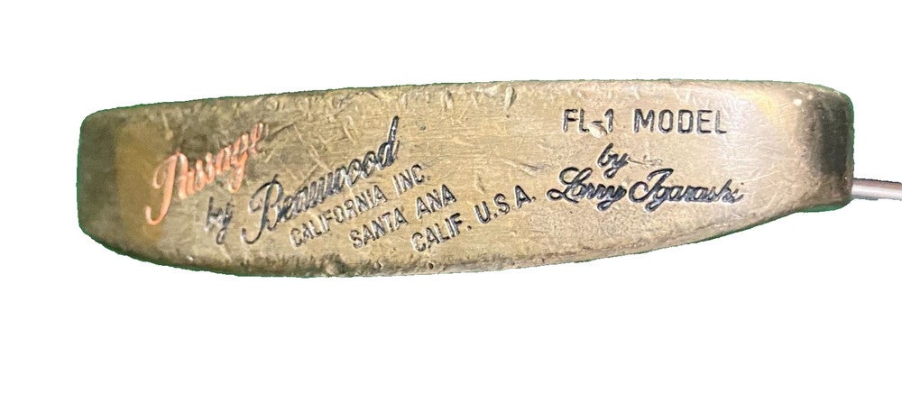 Passage By Beauwood FL-1 Model RH Larry Igarashi Putter California Inc Santa Ana