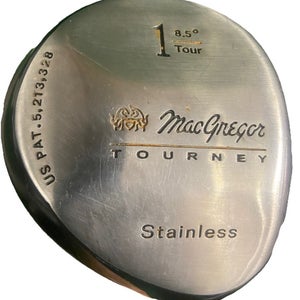 MacGregor Tourney Tour Driver 8.5* RH Mid-Kick Stiff Graphite 44.5" Factory Grip