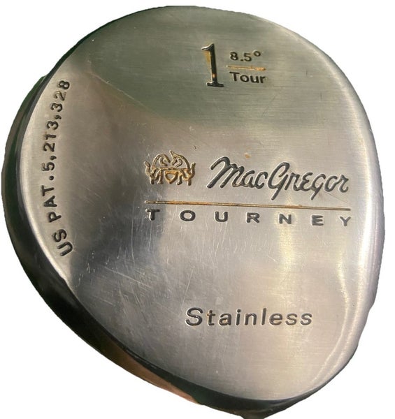 MacGregor Tourney Tour Driver 8.5* RH Mid-Kick Stiff Graphite 44.5" Factory Grip