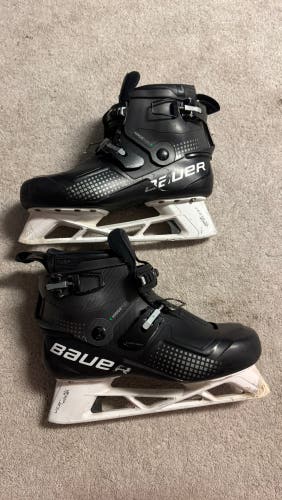 2022 Bauer Konekt Hockey Goalie Skates Regular Width 9 (Used)