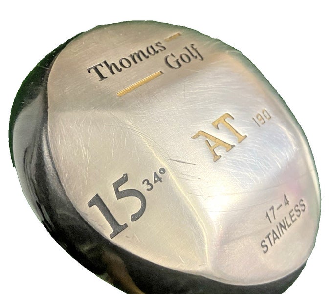 Thomas Golf AT 190 15 Wood 34* RH Regular Graphite 37.5" Factory Grip HC Nice